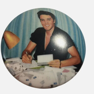 Elvis Presley Music Box 829A Letters from Fans Plays Blue Suede Shoes 1993